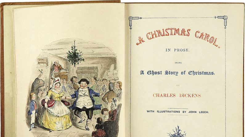 Charles Dickens A - Canto di Natale (John Leech - Wikimedia)