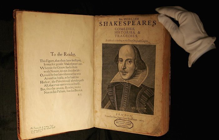 Un libro di William Shakespeare. (Scott Barbour/Getty Images)