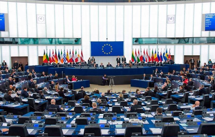 Il Parlamento europeo (pubblico dominio)