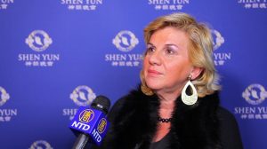 Maria Dragoni commossa da Shen Yun