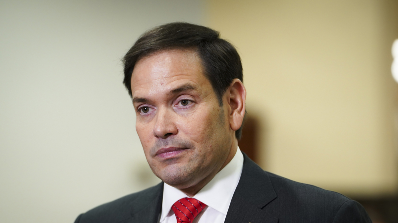 Marco Rubio ( oto di repertorio, Madalina Vasiliu/The Epoch Times).