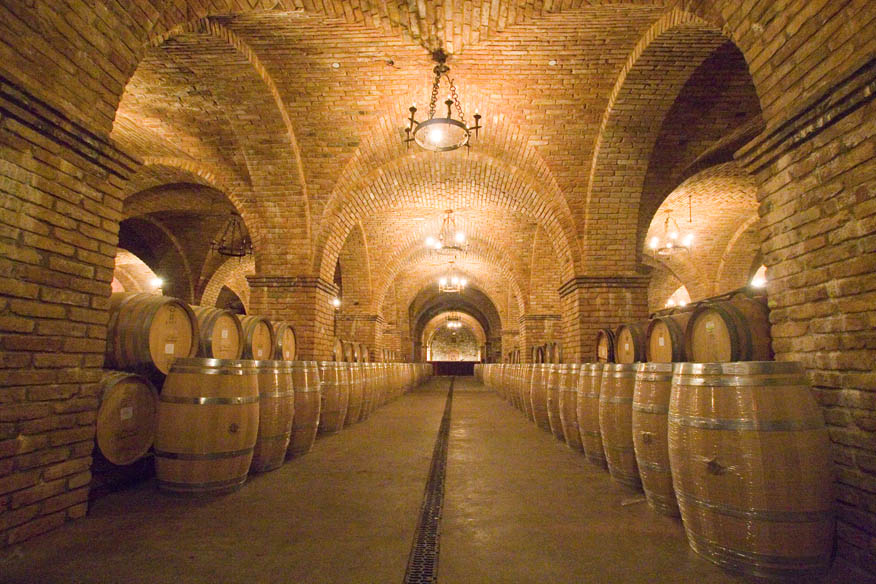 Cantina, Castello di Amorosa, California