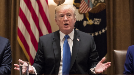 Trump: stop al traffico di minori