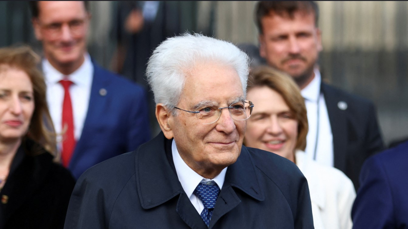 Sergio Mattarella in una immagine di repertorio. Foto: REUTERS/Thilo Schmuelgen/File photo