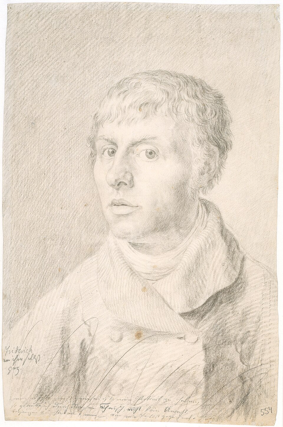 Caspar David Friedrich, autoritratto