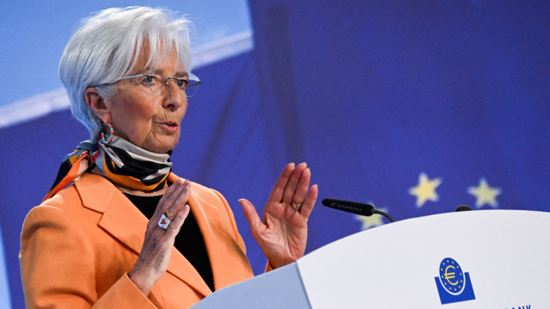 Christine Lagarde, foto d'archivio REUTERS/Jana Rodenbusch/File Photo