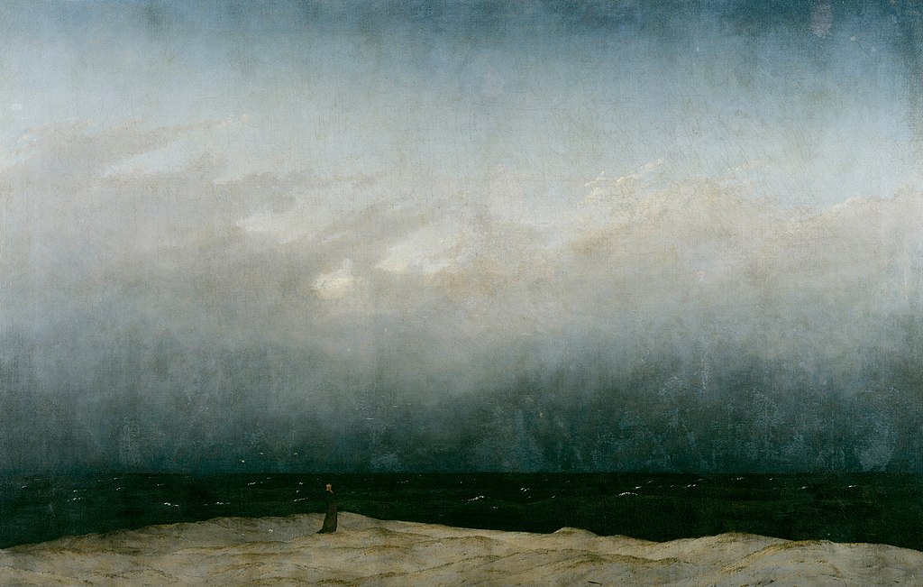 Monaco in riva al mare, Caspar David Friedrich