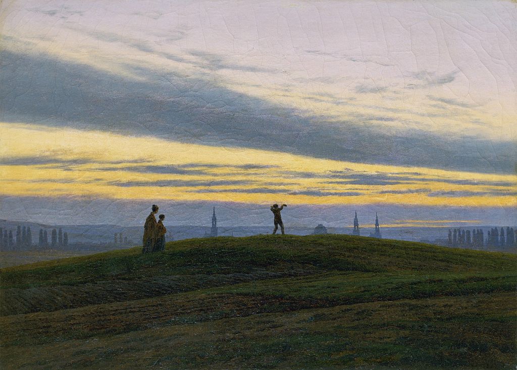 La stella della sera, Caspar David Friedrich