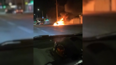Attacco a Odessa fiamme nel cuore della città