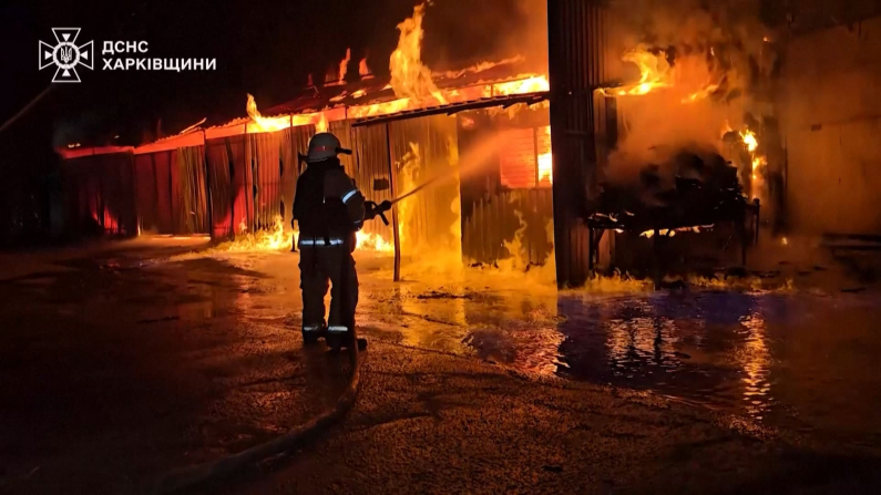 Credits: Reuters/ courtesy State Emergency Service of Ukraine. Digital