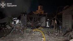 Odessa sotto attacco drone russo colpisce edifici residenziali e infrastrutture civili