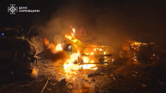 Droni russi attaccano la città Ucraina di Kharkiv