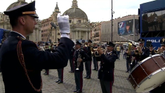 La fanfara della Polizia