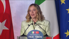 Giorgia Meloni interviene al Forum imprenditoriale Italia-Turchia