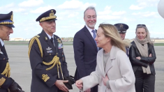 Giorgia Meloni arriva in America per incontrare Donald Trump