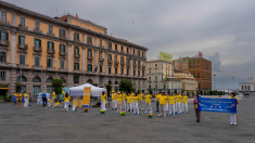 Giornata internazionale della Falun Dafa a Napoli