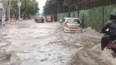 Inondazioni in India, finora tre vittime