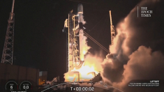 SpaceX lancia un nuovo gruppo di satelliti Starlink con il Falcon 9