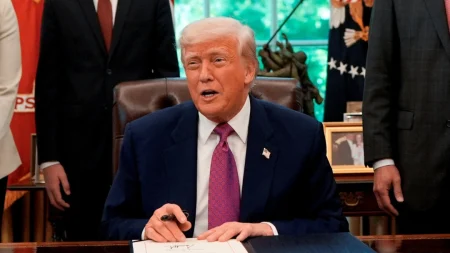 Trump:  sui dazi io non cerco nessun accordo con l’Ue
