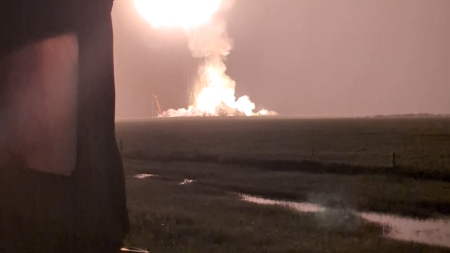 Drammatica esplosione dello Starship 36 di SpaceX durante un test