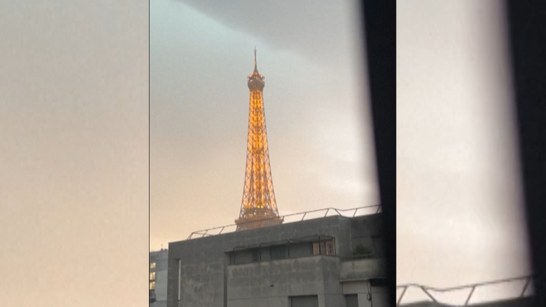 Video: Reuters/ Courtesy Marie-Laure Tirelle /@chbe_75 via X