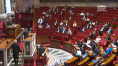 Il tetto del Parlamento francese fa acqua