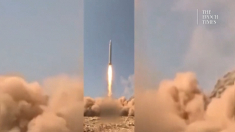 Missili lanciati dall’Iran contro Israele