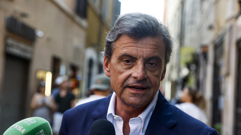 Il segretario di Azione Carlo Calenda (foto di archivio, ANSA/ANGELO CARCONI).