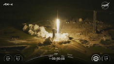 Decollo di un razzo Falcon 9 in Florida