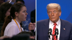 Trump esprime empatia a una giornalista ucraina moglie di un soldato