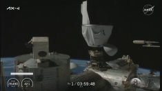 La missione Axiom attracca alla Stazione Spaziale Internazionale
