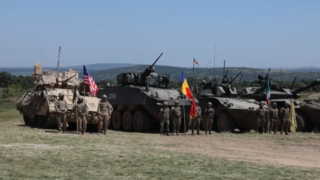 Esercitazione in Bulgaria con truppe italiane, rumene e americane