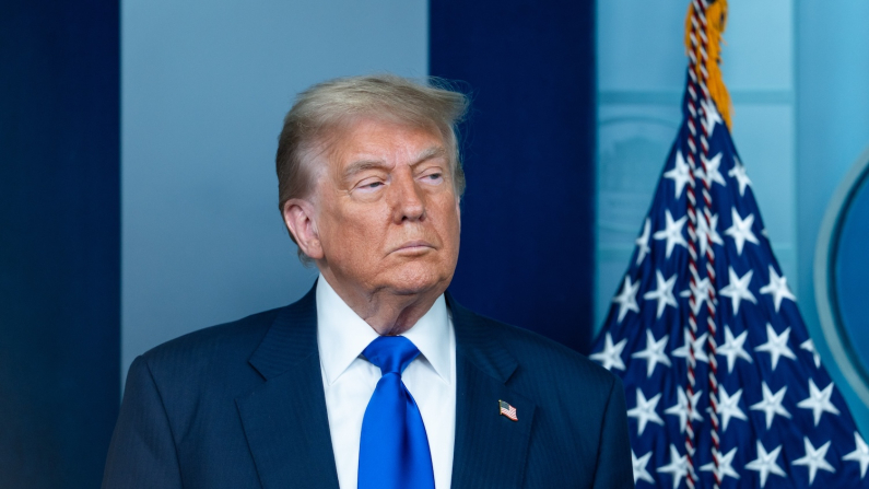 Donald Trump (foto di archivio, Madalina Kilroy/The Epoch Times).