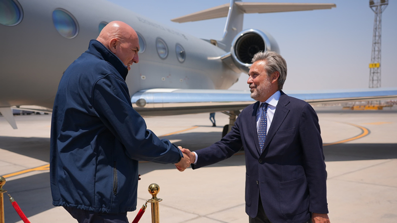 Il ministro della Difesa Guido Crosetto, in visita ufficiale in Egitto.
Foto: https://www.difesa.it/primopiano/visita-ufficiale-del-ministro-crosetto-in-egitto/76008.html