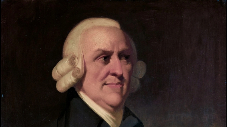 Adam Smith, ritratto postumo di un artista sconosciuto. Immagine di dominio pubblico