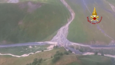 Emergenza in Piemonte, frana blocca una strada a Argentera