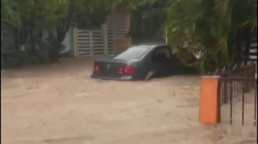 La tempesta Barry investe il Messico centrale