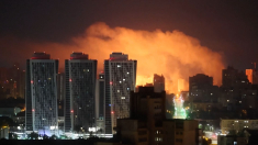 Due morti e 13 feriti a Kiev dopo un raid notturno