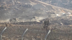 Convoglio militare israeliano entra in Siria dopo raid su Damasco