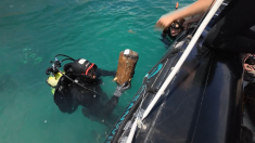 Scoperto sotto il lago di Ohrid in Albania un insediamento preistorico di 8 mila anni