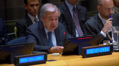 Guterres: l’annessione della Cisgiordania e la distruzione di Gaza devono finire