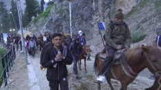 Il pellegrinaggio di Amarnath è iniziato nel Kashmir indiano