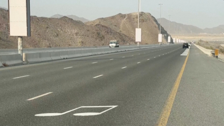 Inno alla Gioia sulle strade di Sheikh Khalifa di Fujairah