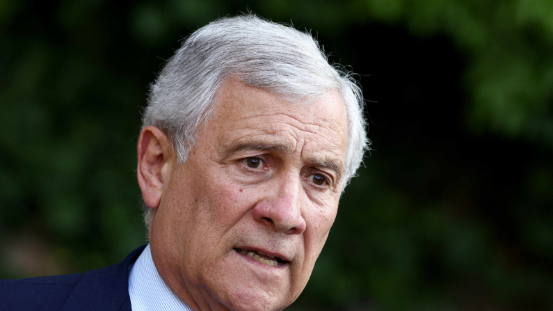 Il ministro degli Esteri Antonio tajani, foto: REUTERS/Guglielmo Mangiapane/File Photo.
