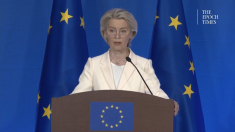 Von der Leyen: l’Ue potrebbe limitare le importazioni dalla Cina