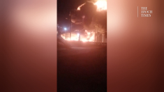 Attacchi di droni ucraini provocano un morto e un incendio alla stazione ferroviaria di Rostov