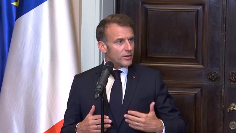 Emmanuel Macron (foto archivio, Reuters).