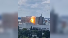 Drone russo colpisce il centro di Sumy