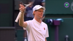Sinner travolge Vukic e vola al terzo turno di Wimbledon