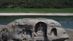 Antiche statue di Buddha riemergono in Cina